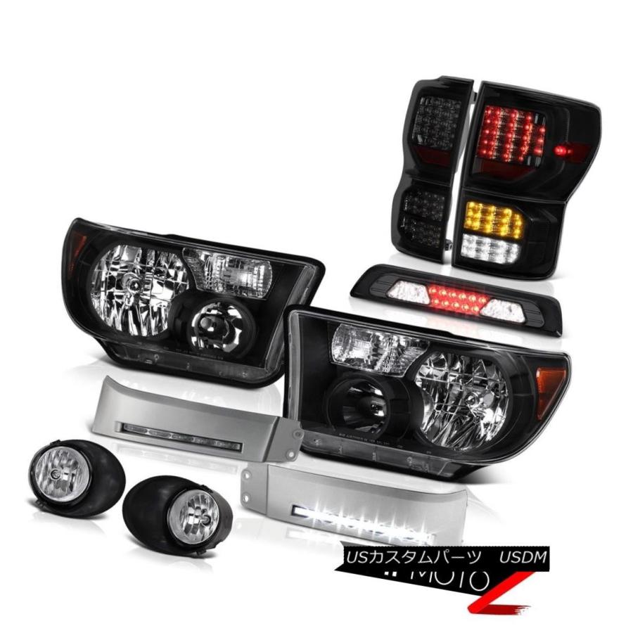テールランプ 07-13トヨタ・トンドラテールランプヘッドランプDRLストリップフォグランプルーフキャブ・ランプ 07-13 Toyota Tundr その他ライト-ライト、レンズ-車、バイク、自転車
