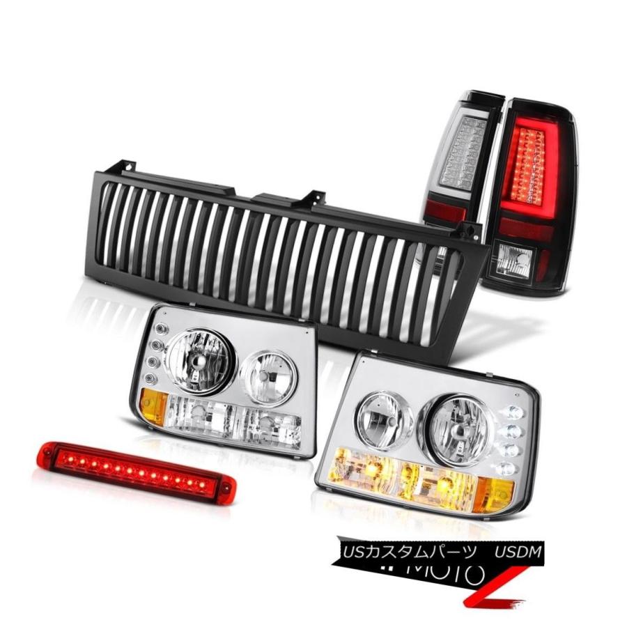 テールランプ 1999-2002 Silverado Z71 Taillamps垂直方向小料理屋大屋根用打ちきり照明ランプTron Tube LED 1999-2 その他ライト-自動車-車、バイク、自転車