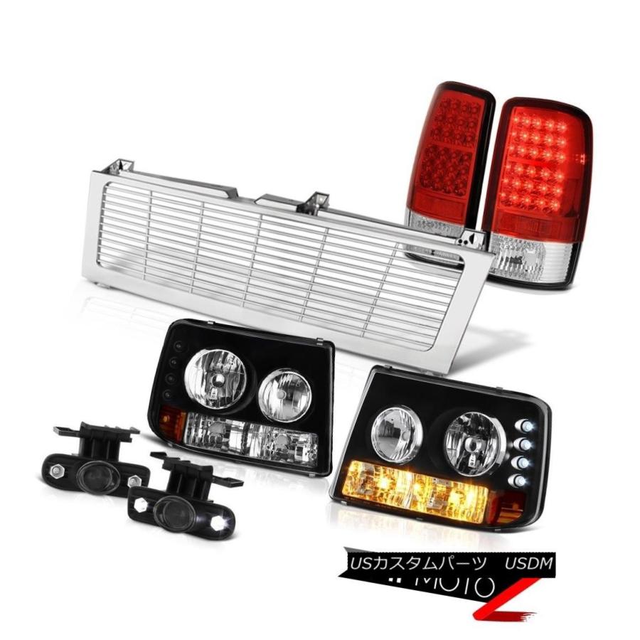 テールライト 2000-2006タホ4.8LヘッドライトバンパーテールライトLEDプロジェクターフォグクロームグリル 2000-2006 Tahoe