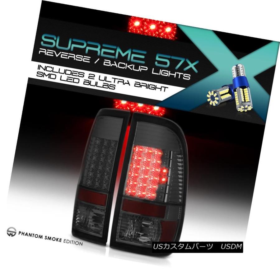 テールランプ 360度SMDうしろ押し08-16 Ford F250 F350 SuperDuty LEDテールランプうち切りPAIR 360 DE