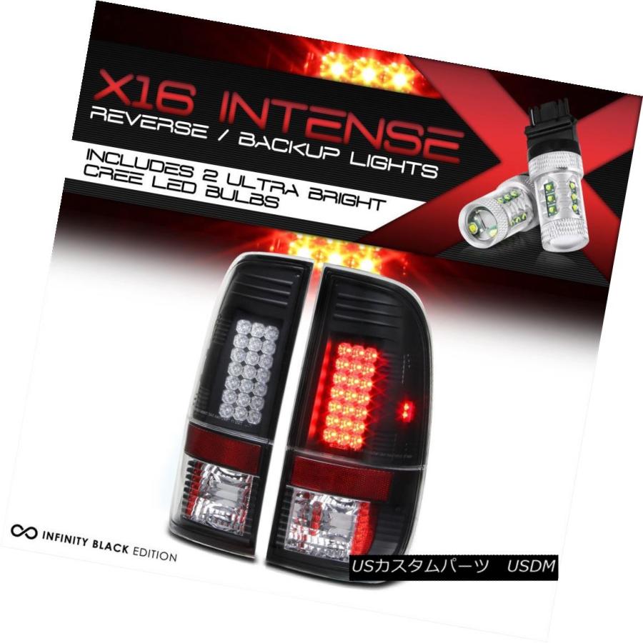 テールランプ {高最終生産物SMDうしろ押し} 99-06 Ford F250 F350 SD | 97-03 F150黒いことLED尾っぽ照明ランプ {Hi ライト、レンズ-その他ライト