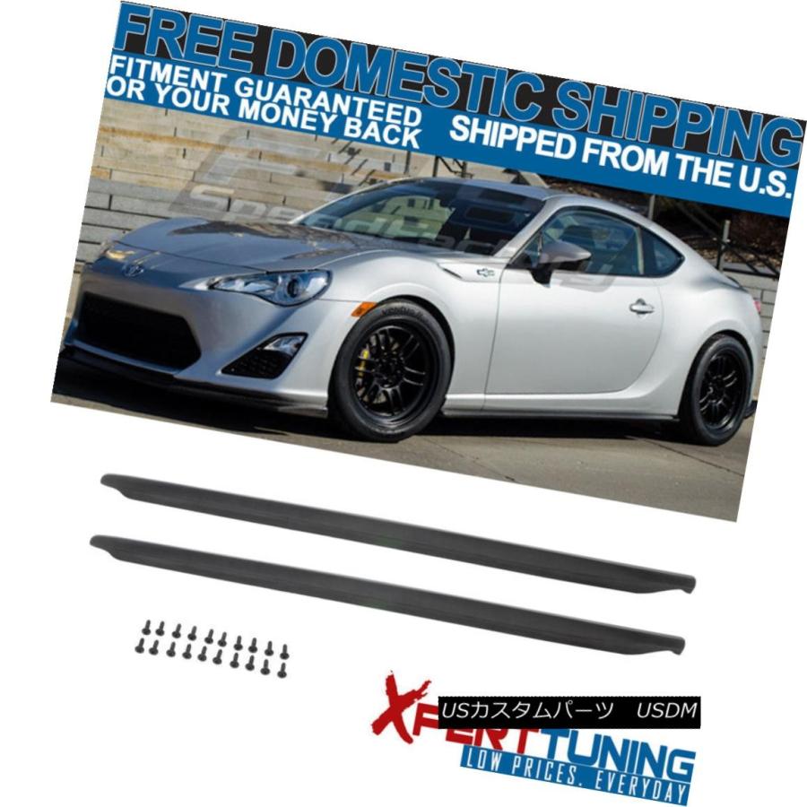 エアロパーツ 13-16スバルBRZ STI PUフロントバンパーリップスポイラー