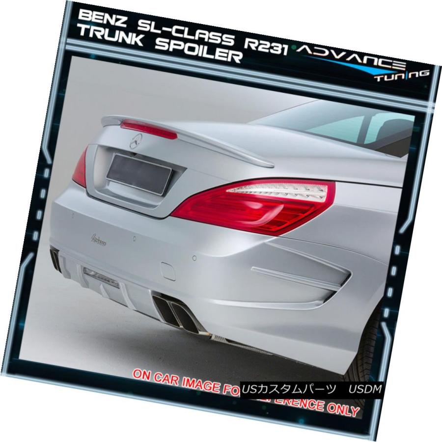 エアロパーツ 13-16ベンツSLクラスR231リアトランクスポイラーD