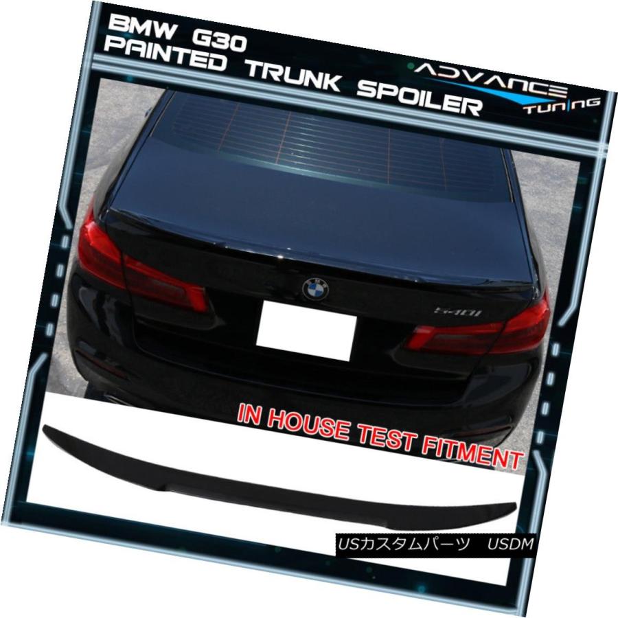 G30セダンm4 Up Usdm 0060 1173 Usパーツ取り扱い専門店 自動車 エアロパーツ Usdm 17アップbmw 17アップbmw Vトランク スポイラーoem塗装 475ブラック サファイア メタリック Bmw 17 Up G30
