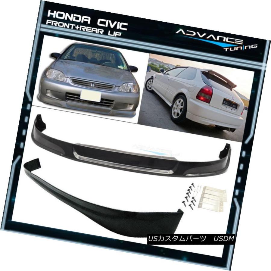 エアロパーツ 99-00ホンダシビックEK 3Drコンセプトスポーツフロント+