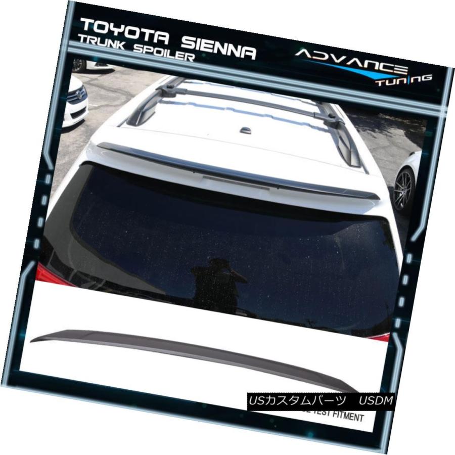 エアロパーツ 11 16トヨタシエナle Seトランク スポイラー未塗装 Abs 11 16 Toyota Sienna Le Se Trunk Usdm 0060 2554 Usパーツ取り扱い専門店 Usdm 通販 Yahoo ショッピング