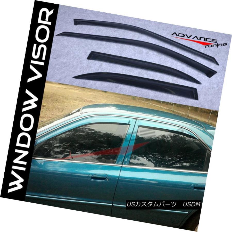 ホンダ CBアコード ウインドウモール USDM JDM エアロパーツ 96-97ホンダアコード4Dr T-Rポリウレタン