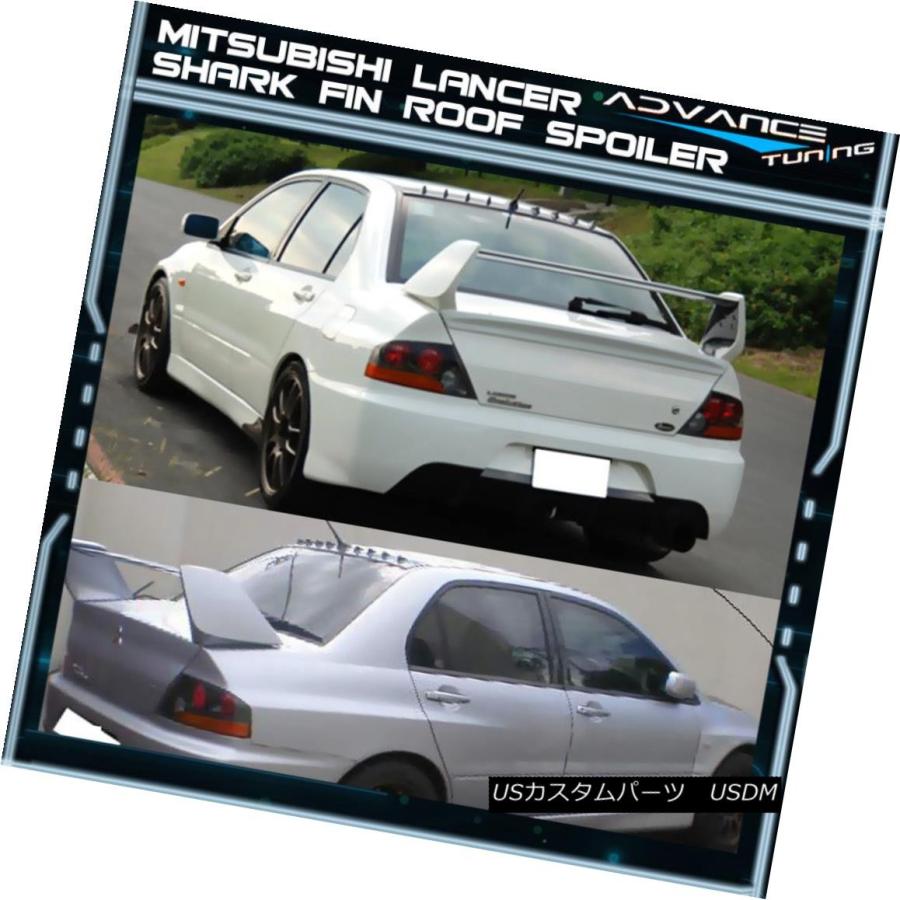 エアロパーツ フィット03-08三菱ランサーEVO 8 9ボルテックスブラック