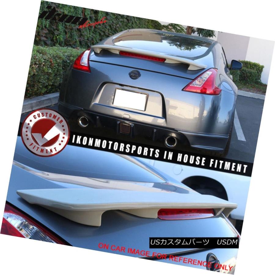 珍しい エアロパーツ 09 18日産370z Z34フェアレディoe工場未塗装absブラック トランク スポイラー For 09 18 Nissan 370z 安い購入 Proasa Com Mx