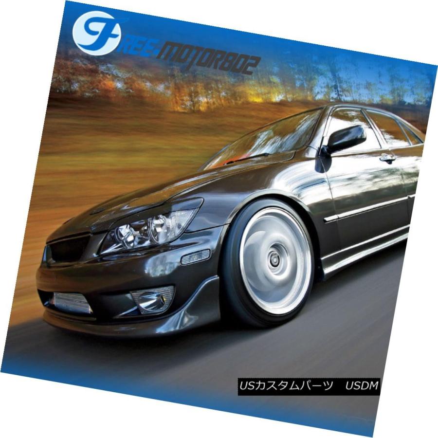 LEXUS is300 FRP製 フロントバンパー用 エアロパーツ 左右セット エアロパーツ 01-05用レクサスIS300 Altezza Sxe10 TRスタイル