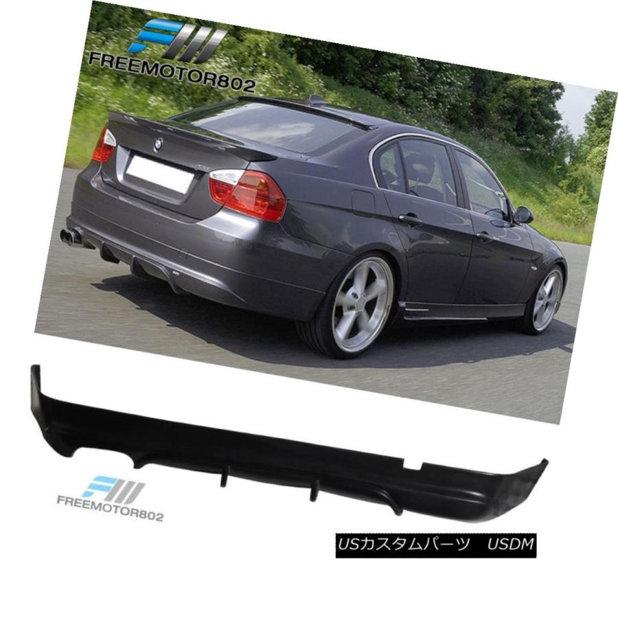 エアロパーツ 05-12 BMW E90 3シリーズセダンリアバンパーリップ 