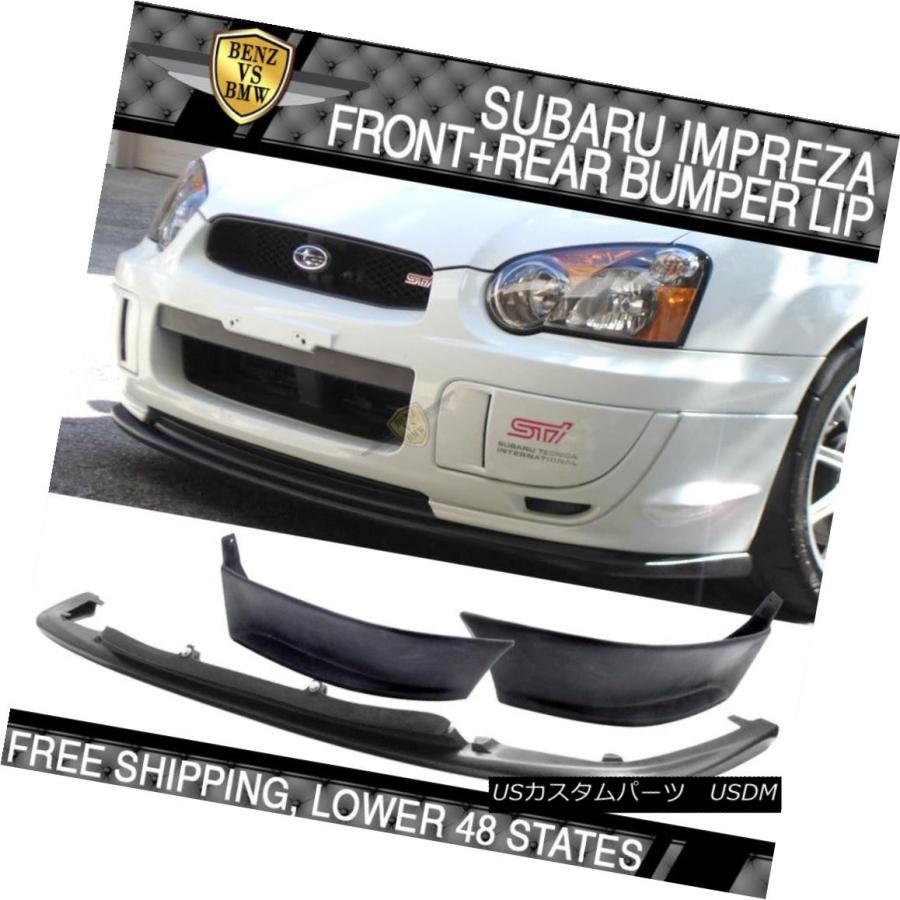 TOMYTECH SUBARU IMPREZA WRX エアロパーツセット 2004-2005 Subaru WRX & STI Full Aero Kit | icyaero