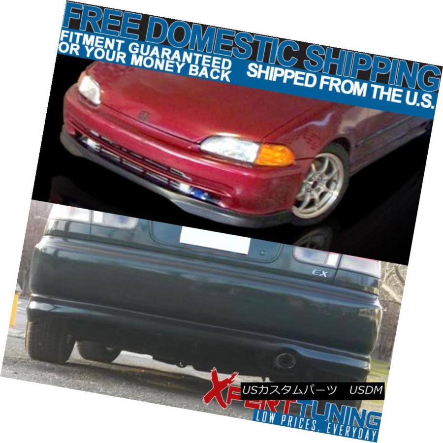 エアロパーツ フィット1992-1995ホンダシビックEG 4DrウレタンT-R 