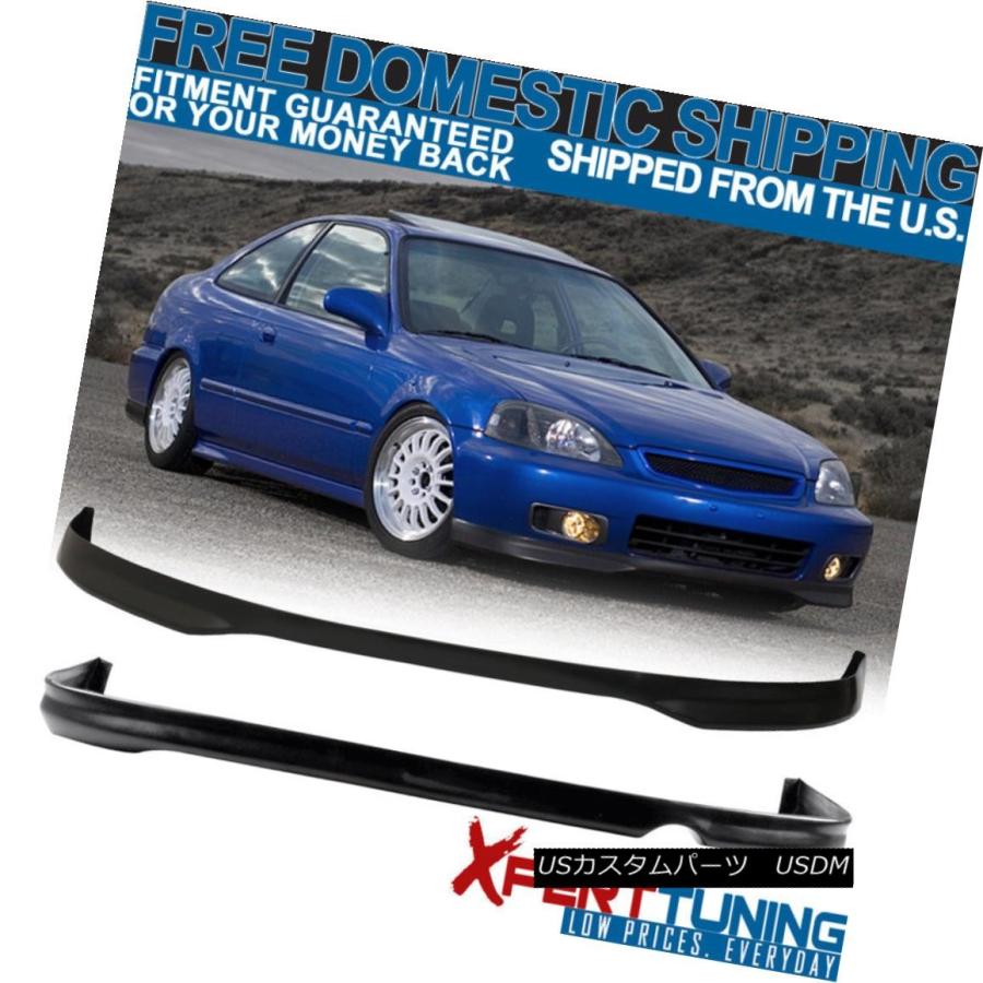 エアロパーツ 適合1996-1998ホンダシビックEK 2 4Dr T-Rポリプロピレン 