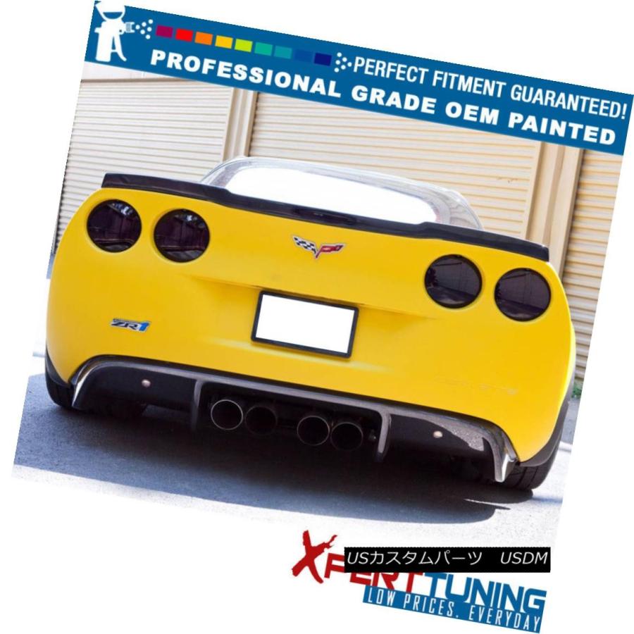 エアロパーツ 05-13シボレーコルベットC6 OE工場塗装トランクスポイラー -  OEM塗装色 05-13 Chevy Corvette C6 O｜usdm｜03