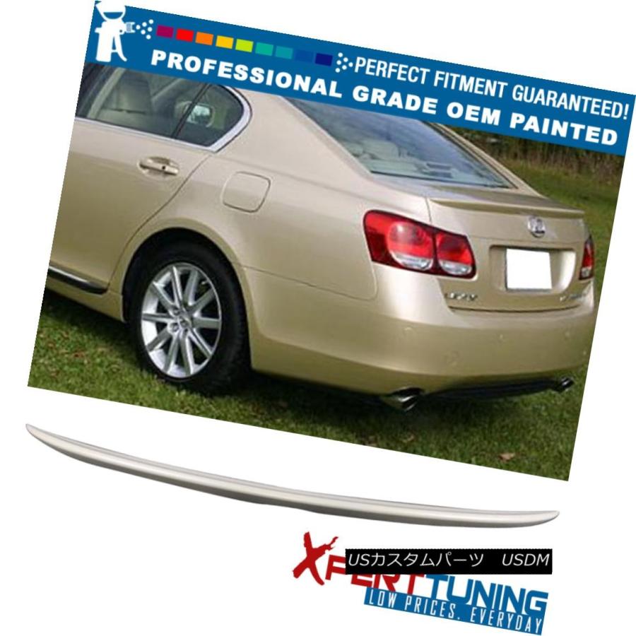 Oeスタイル塗装トランクスポイラー エアロパーツ Lex Usdm 0072 502 Usパーツ取り扱い専門店 自動車 06 12 Gs450 フィット06 12レクサスgs350 Oem塗装カラー Fit Usdm Fit エアロパーツ