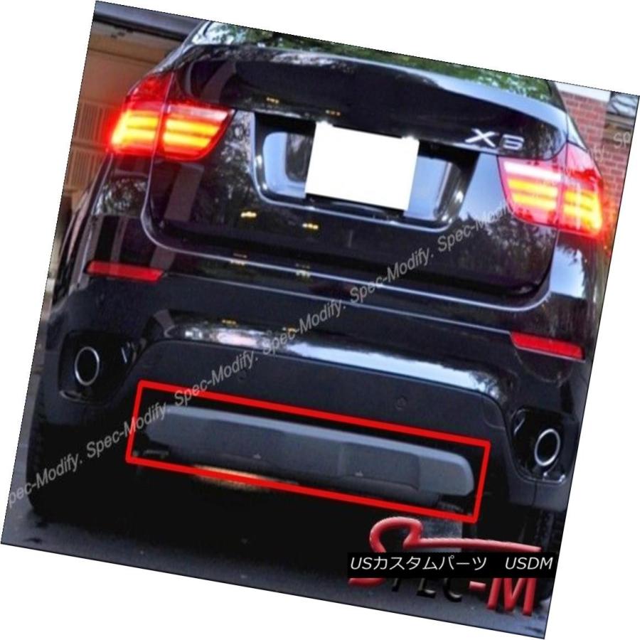bmw x6 e71 リアデュヒューザー For BMW E71 X6 2008-2014 Carbon Fiber Rear Bumper Diffuser