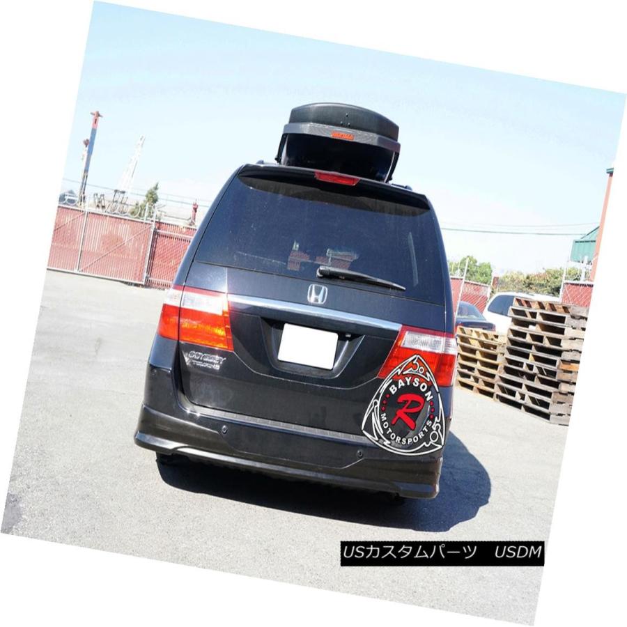 エアロパーツ OEスタイルリアリップ（ウレタン）フィット05-10ホンダ