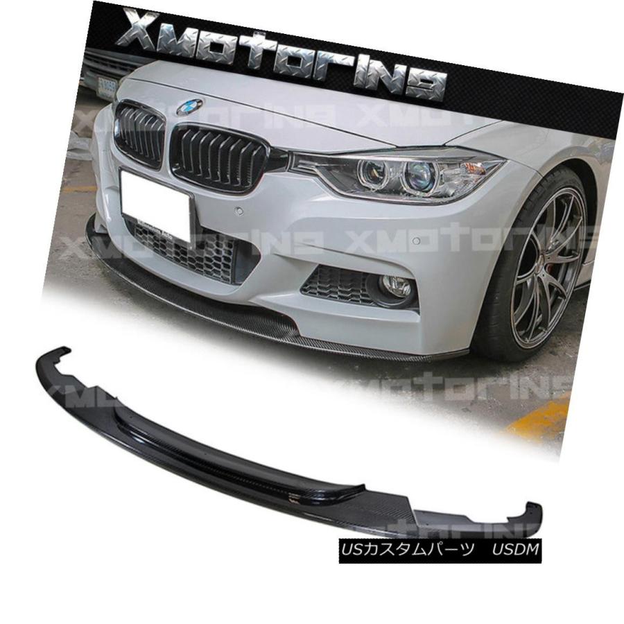 エアロパーツ BMW用12-15 F30 F31 328i M-テックフロントバンパーDP 