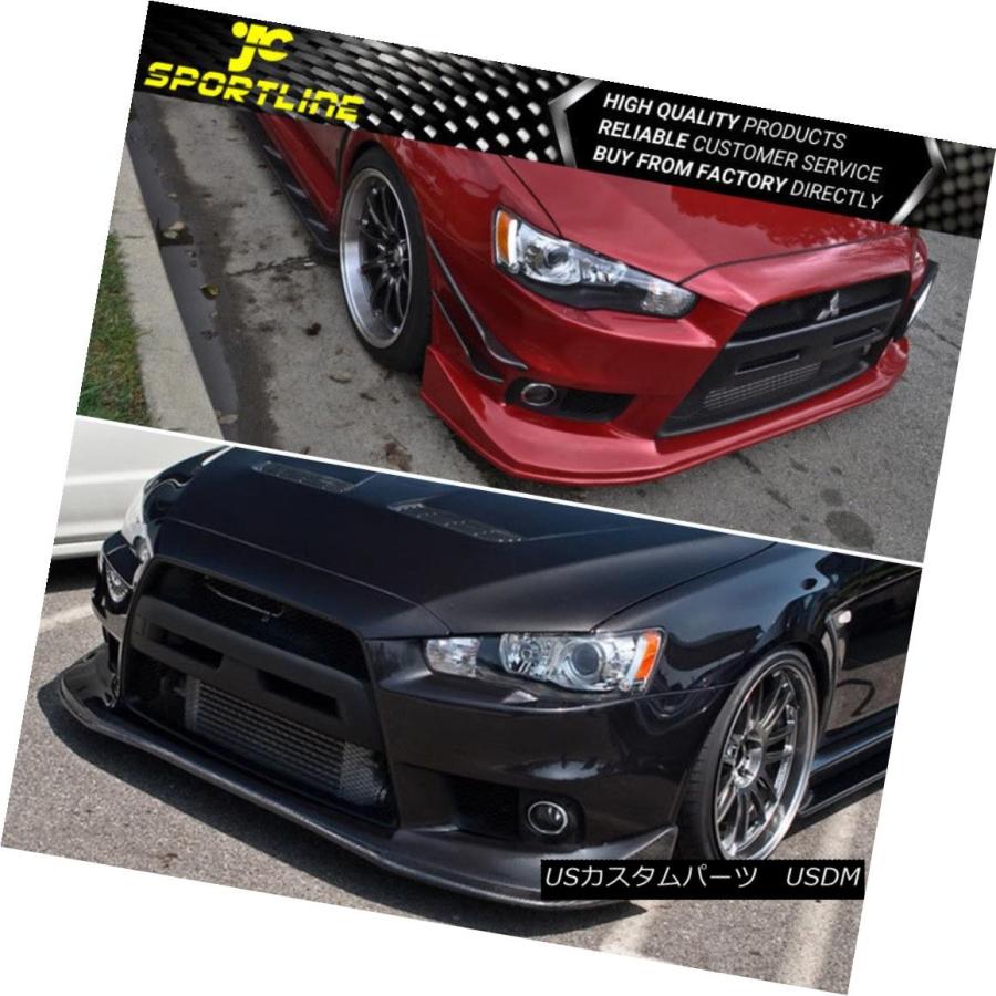 エアロパーツ フィット2008-2015三菱ランサーEVO 10 X EVO Xウレタン