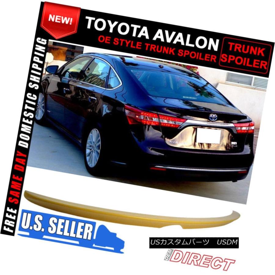 エアロパーツ 13-16トヨタアバロンOEスタイル未塗装リアトランク 