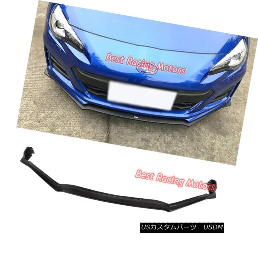 エアロパーツ STi tSスタイルフロントバンパーリップ（ウレタン）17-18