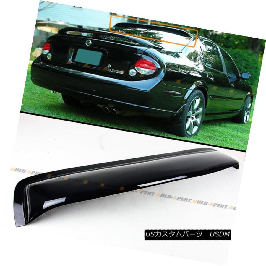 エアロパーツ 2000-2003 5世代日産マキシマA33 JDMブラックリア