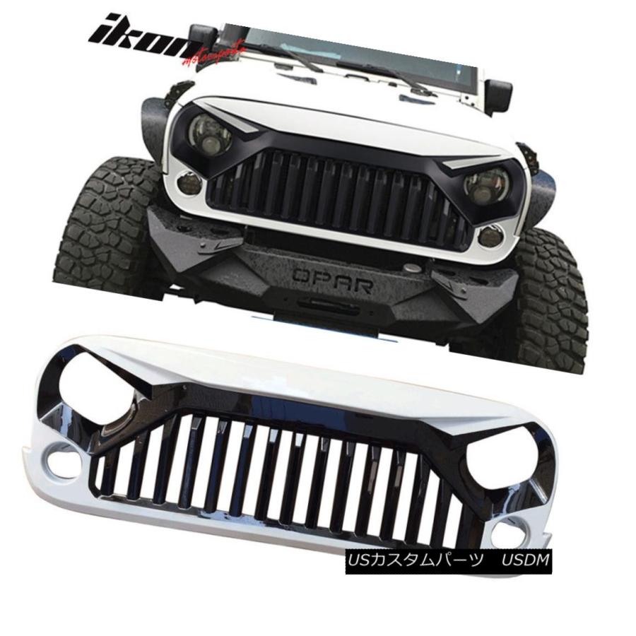 フロントグリル　07-18y ジープJKラングラー用　オリジナル塗装 フロントグリル 07-18y ジープJKラングラー用 オリジナル塗装