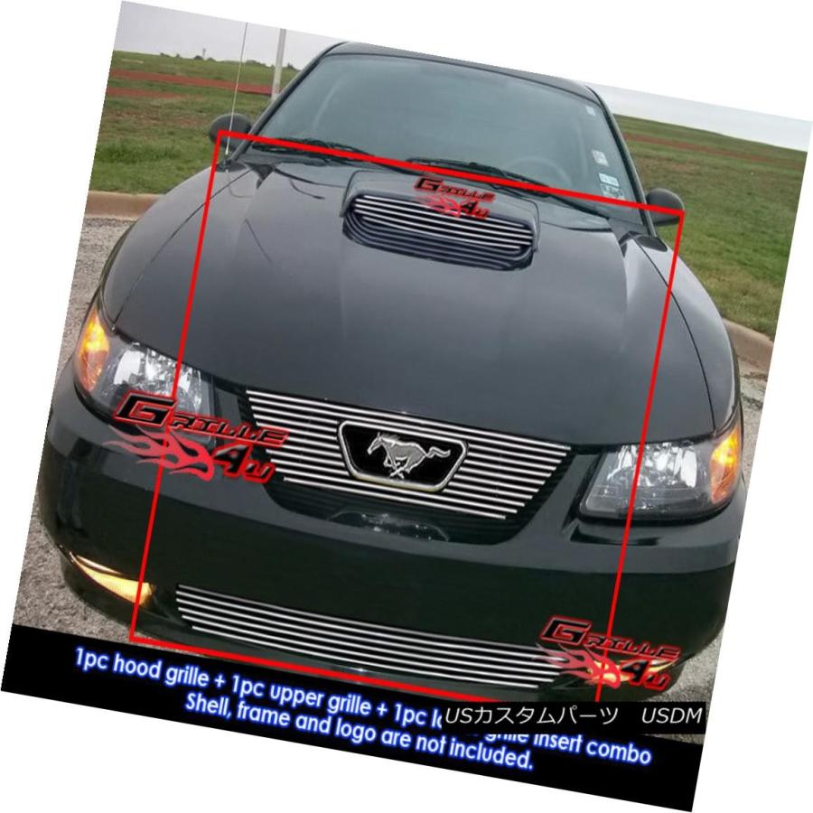 限定数のみ USグリル フィット1999-2004フォードマスタングGT V8