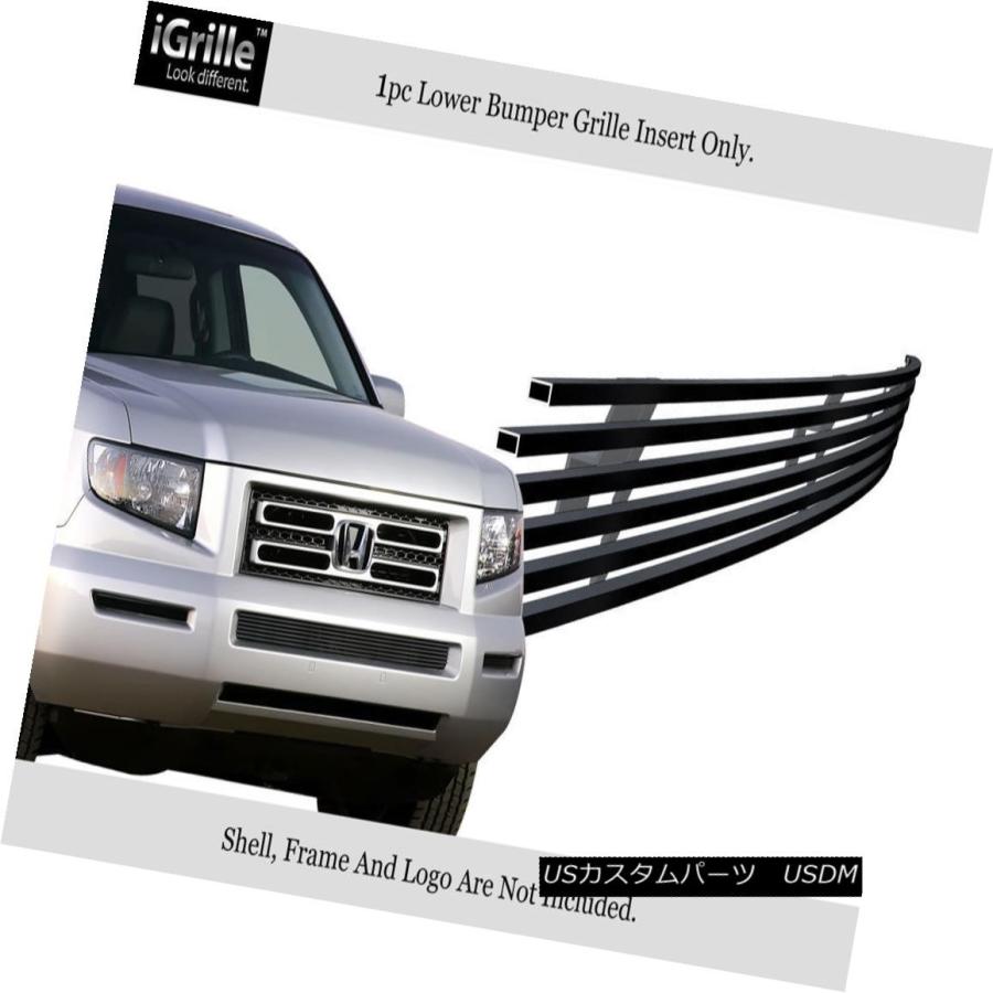 激安ブランド Usグリル 05 08ホンダリッジラインブラックバンパーステンレス鋼ビレットグリルインサート For 05 08 Honda Ridgeline Bl 即日出荷 Www Intime Univ Org