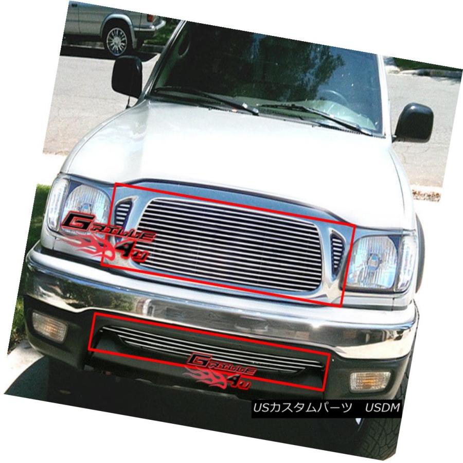USグリル フィット2001-2004トヨタタコマビレットグリルコンボ Fits 