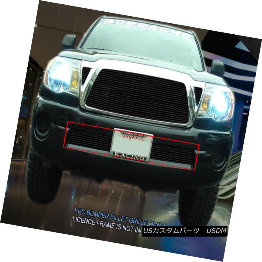 US TOYOTA トヨタ TACOMA タコマ 純正フロントグリル 艶消し黒 USグリル 05-11トヨタタコマブラックビレットグリルバンパーグリル