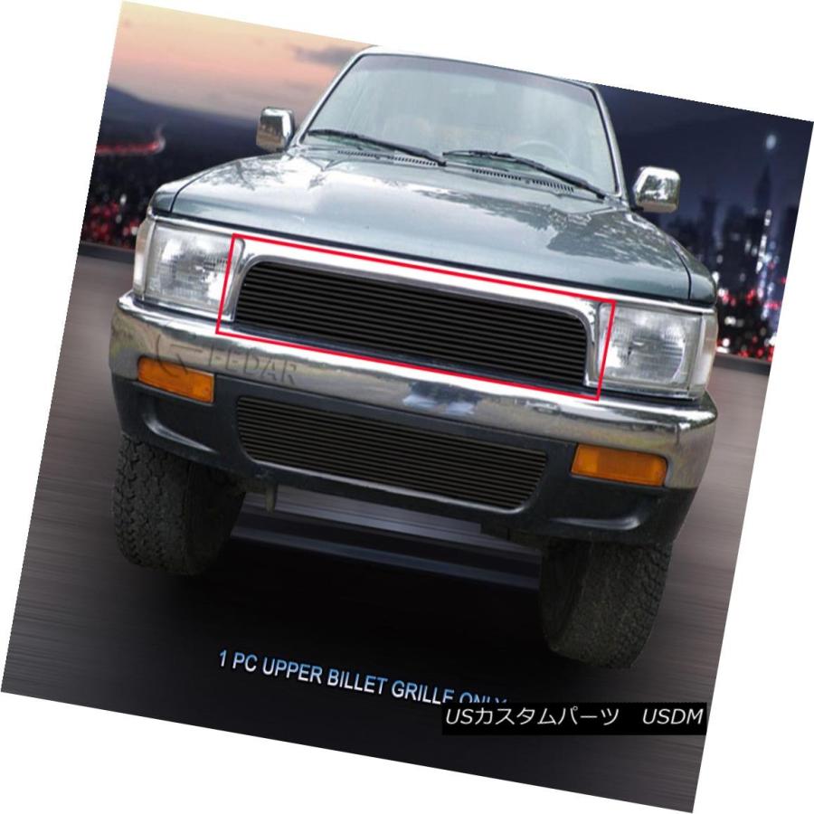USグリル 92-95トヨタ4Runnerブラックビレットグリルグリルアッパー
