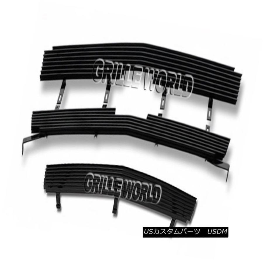 USグリル 2003-2005シボレーシルバラード1500 SSブラックビレットプレミアムグリルグリルコンボ用 For 2003-2005 Chev