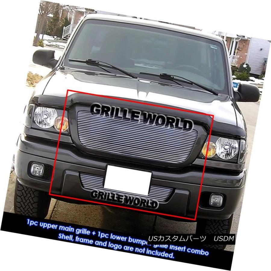 USグリル 04-05 For Ford Ranger All Model Billet Grilleコンボインサート For 04-05 Ford