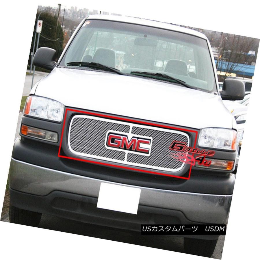 USグリル 01-06 GMCデナリ/ 00-06ユーコン/ 99-02シエラメッシュグリル For 01-06 GMC Denali/00-06