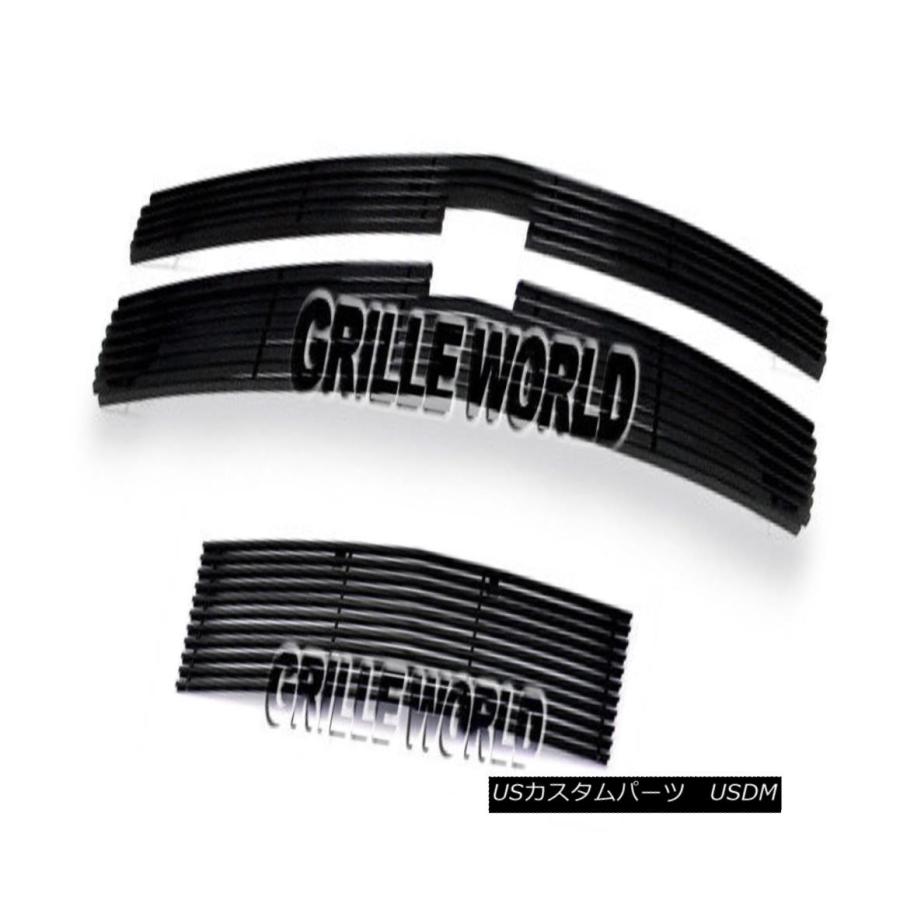 USグリル 2007 - 2012年シボレーシルバラード1500ブラックビレットプレミアムグリルグリルコンボ For 2007-2012 Che