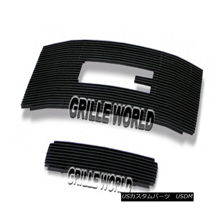 USグリル 2011-2012 GMC Sierra 2500/3500 HDブラックビレットプレミアムグリルグリルインサート用 For 2011-