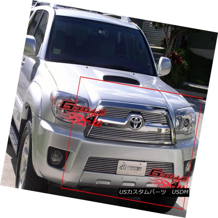 USグリル 06-09トヨタ4Runnerビレットグリルコンボインサート For 06-09 Toyota 4Runner Billet Grill