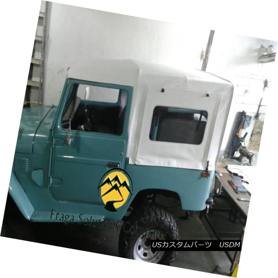 幌 ソフトトップ トヨタランドクルーザーfj40 Bj40 Fj42ソフトトップホワイト Toyota Land Cruiser Fj40 Bj4 Usdm 0105 3698 Usパーツ取り扱い専門店 Usdm 通販 Yahoo ショッピング