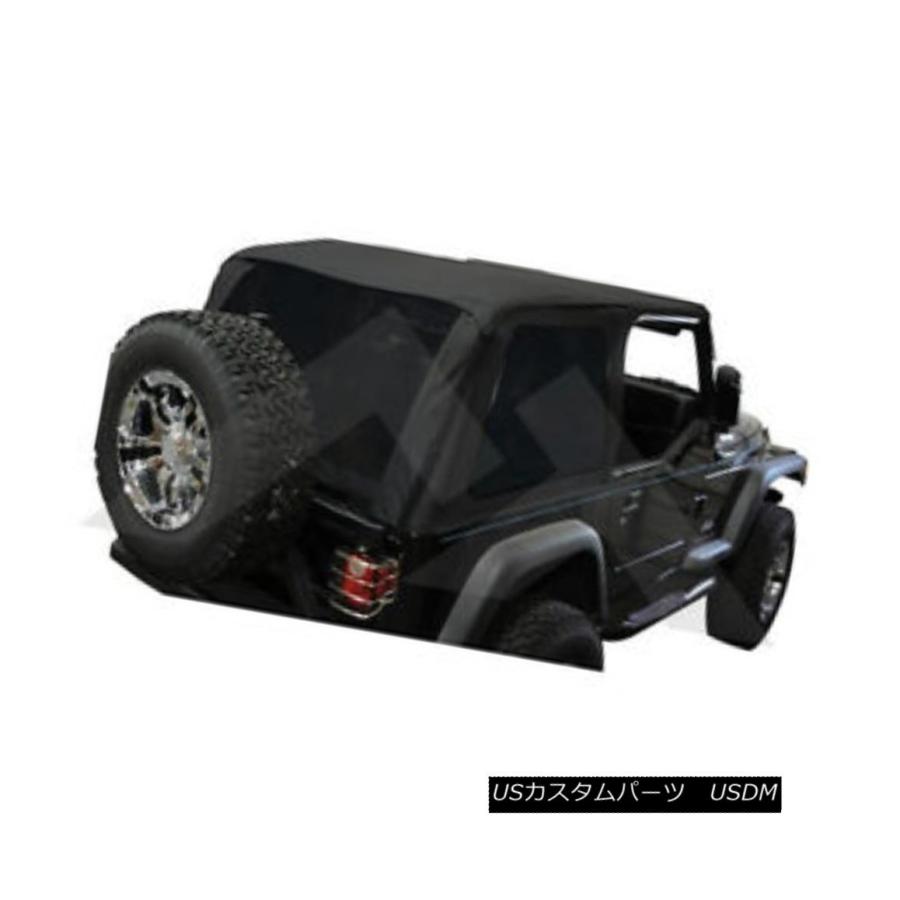 幌・ソフトトップ ジープラングラーTJ Bowlessソフトトップブラックダイヤモンドティント19972006 BRT10035 Jeep