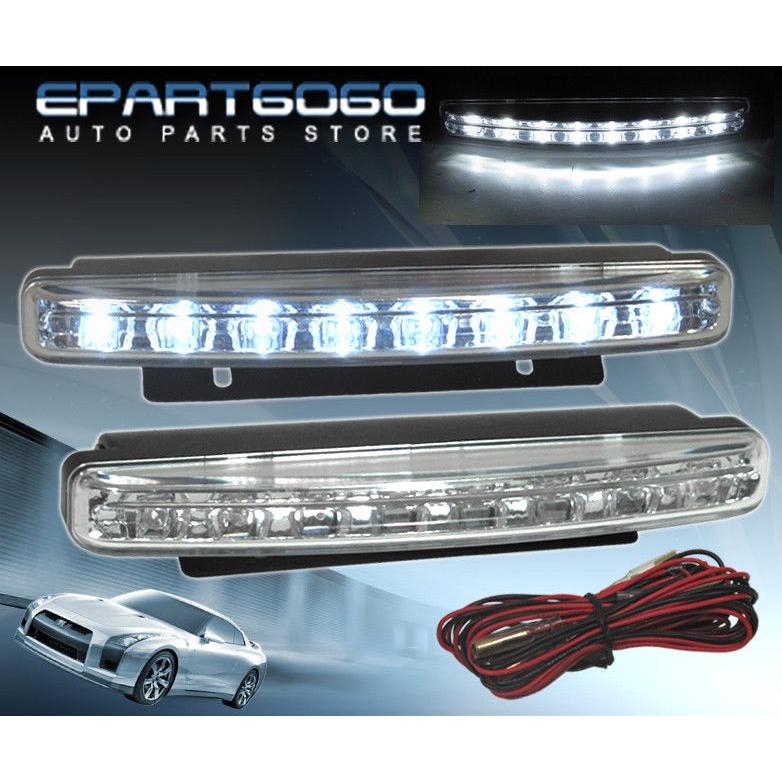 USコーナーライト 04-08 F150 F-150 8つのLEDのフォグランプとクロームアンバークリスタルヘッドライトをピックアップ 04-08 F