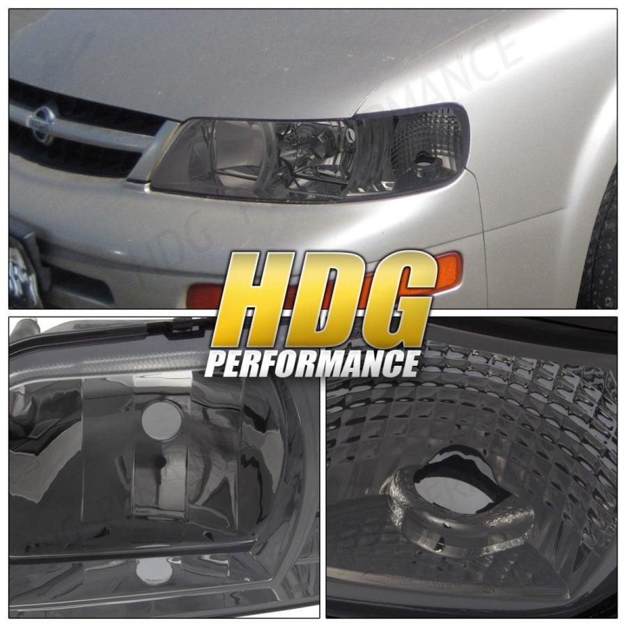 USコーナーライト スモークヘッドライトランプ1995年1997年1997年1998年マキシマクリアリフレクター1個 Smoked Headlightの画像