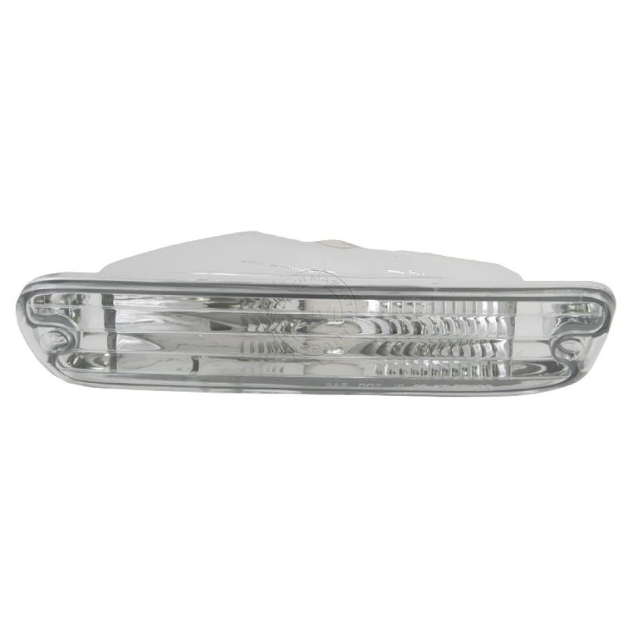 USコーナーライト バンパー付き駐車ライトLH Left for Grand Marquis 95 96 97 Bumper Mounted Park