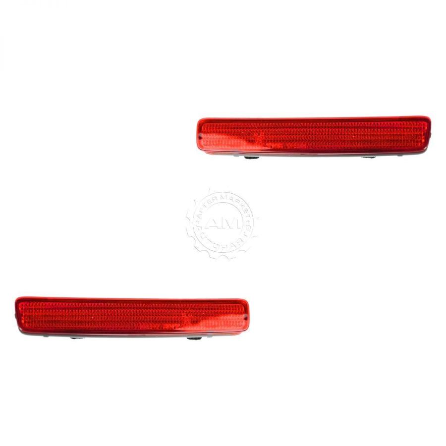 USコーナーライト 12-13プリウスVワゴンのためのリアバンパーリフレクター左ドライバ右乗員ペア Rear Bumper Reflector Lef