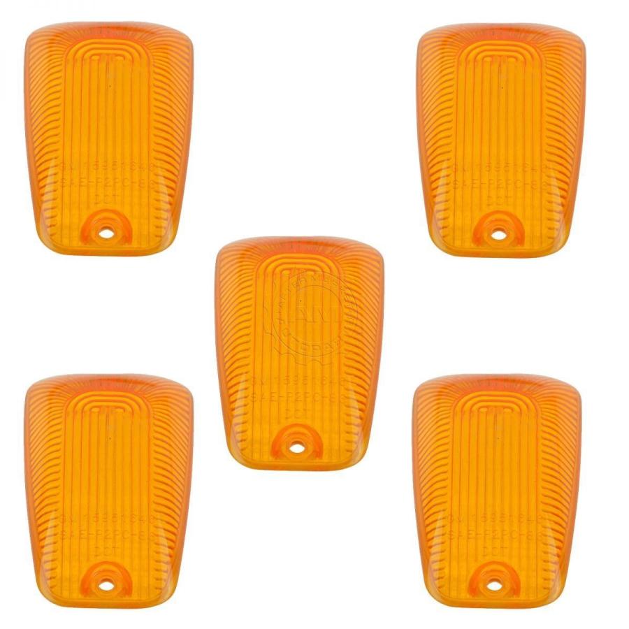 USコーナーライト シボレーGMCトラック用のOEMルーフキャブクリアランスライトレンズセット15951646 OEM Roof Cab Cleara