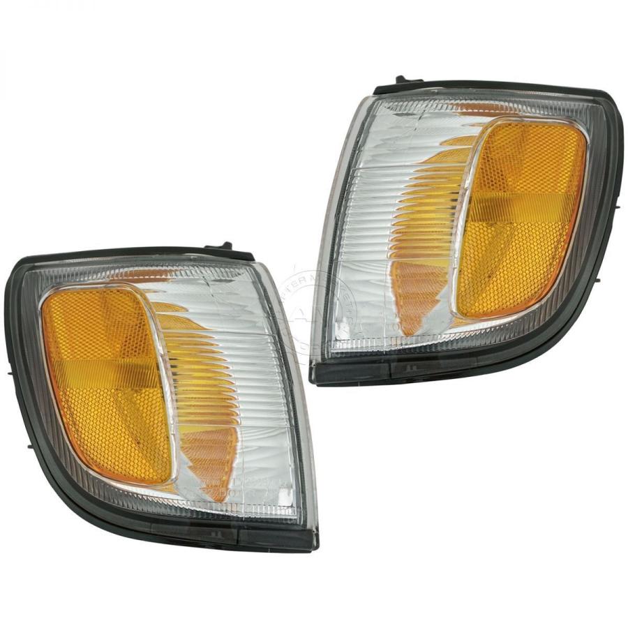 USコーナーライト トヨタ4Runner 99-02サイドコーナーパーキングライトペア Side Corner Parking Light Pair