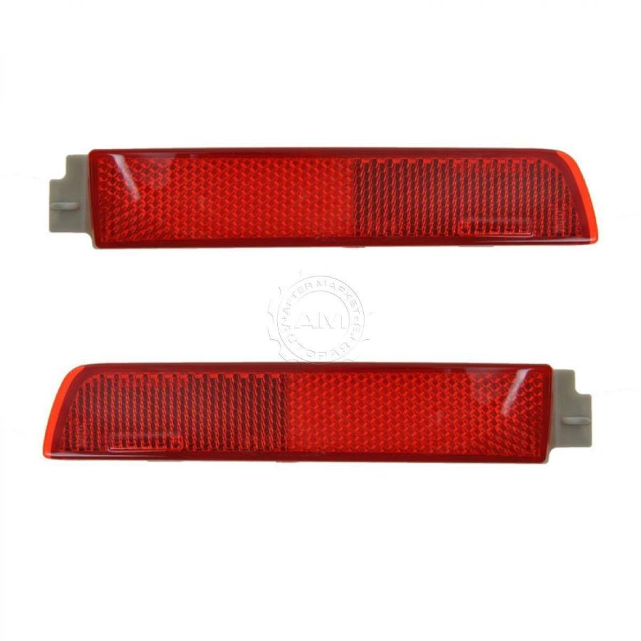 USコーナーライト リヤバンパーリフレクターペアセット日産ムラーノ用クエストジュークFX35 FX50 Rear Bumper Reflectors