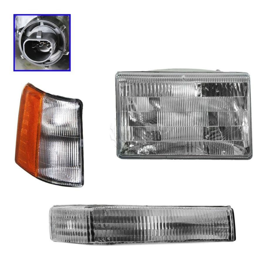 USコーナーライト ヘッドライト＆amp; グランドチェロキーのパーキングコーナーライト、乗客側右RH Headlights \u0026 Parkin
