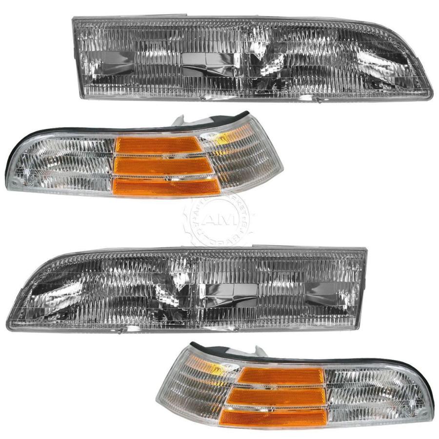 USコーナーライト ヘッドライトヘッドランプコーナーライトランプキット（92-97クラウンビクトリアLX用） Headlight Headlamp C